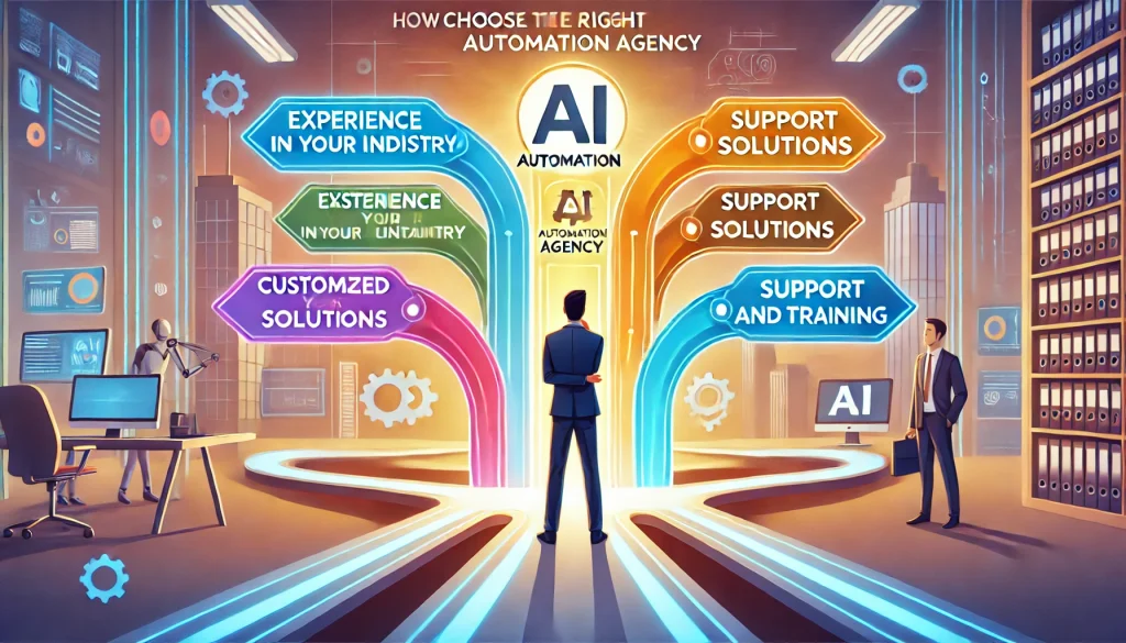 How to choose the right AI automation agency